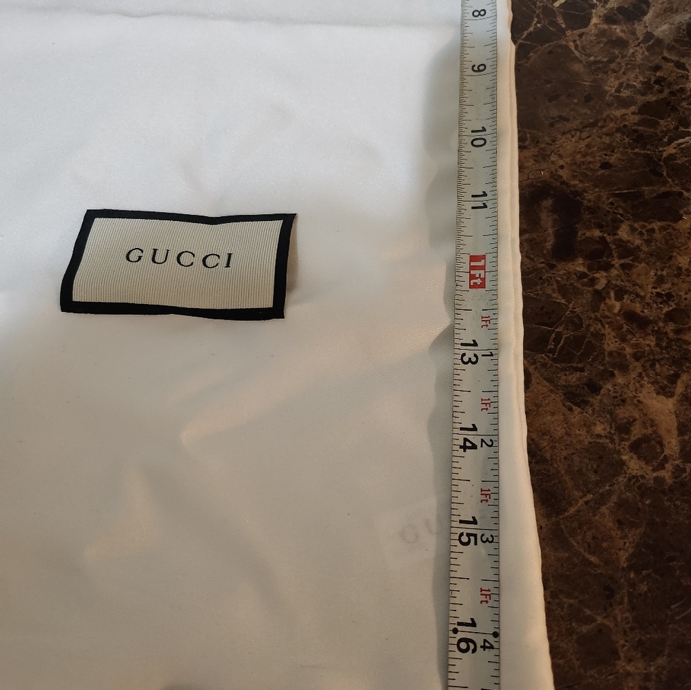 Gucci Ivory Storage 2 Bag Set New - Picture 3 of 6
